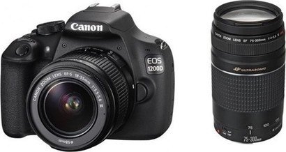 Canon EOS 1200D 18-55III DC+75-300III DC