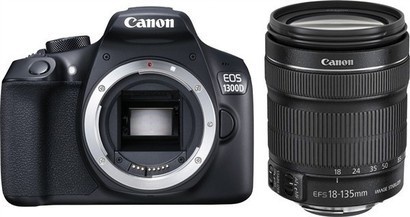 Canon EOS 1300D + 18-135 IS