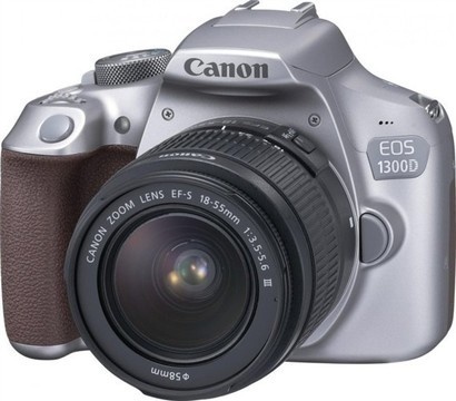 Canon EOS 1300D silver + 18-55 DC III