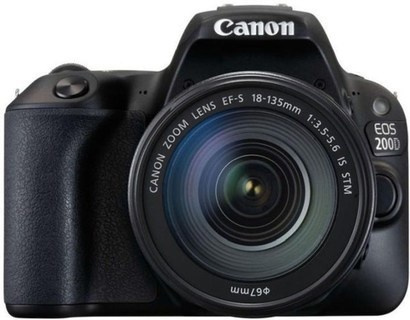 Canon EOS 200D Black+EF-S 18-135mm ISSTM