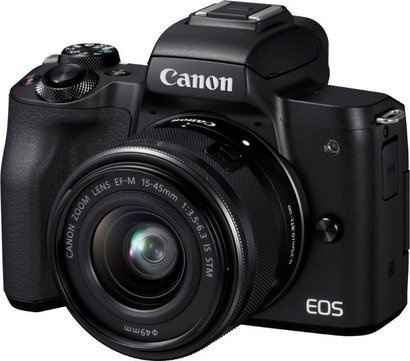 Canon EOS M50 Black + EF-M 15-45