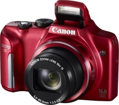 Canon PowerShot SX170 IS RED