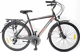 Canull 28" x 19 ALLOY 21SPD černé/červené + sleva 20 % při použití kódu