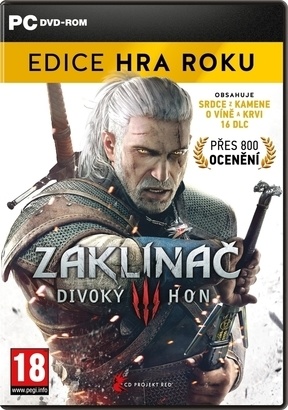 CENEGA Zaklínač 3: Divoký Hon - edice hra roku PC