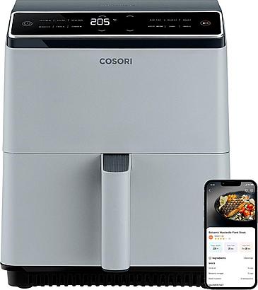 Cosori DUAL BLAZE SMART 6,4 l šedá