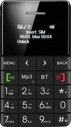 CUBE1 CardPhone Black