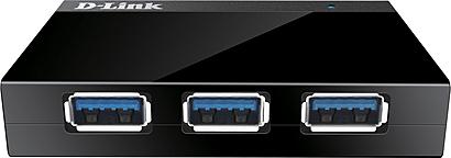 D-Link DUB-1340/E 4-Port USB 3.0 Hub