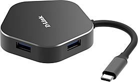 D-Link DUB-M420 4-in-1 USB-C Hub