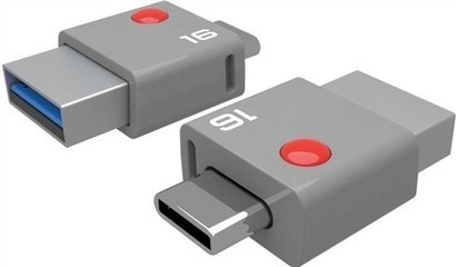 Emtec DUO USB-C T400 16GB USB 3.0