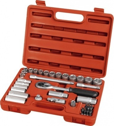 Extol Premium Gola sada nástrčných klíčů 39ks, 3/8" 6522
