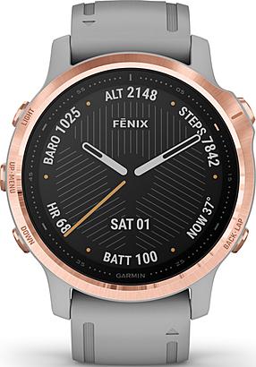 Garmin Fenix 6S Pro Solar Light Gold Sand Band