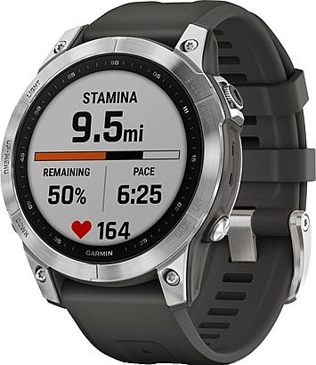 Garmin Fenix 7 Glass Silver/Graphite