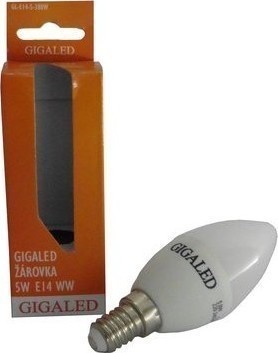 Gigaled E14 5W teplá bílá GL-E14-5-380W