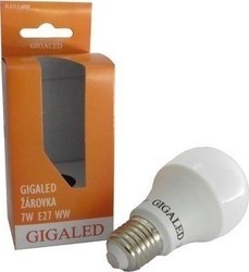 Gigaled E27 7W teplá bílá GL-E27-7-600W