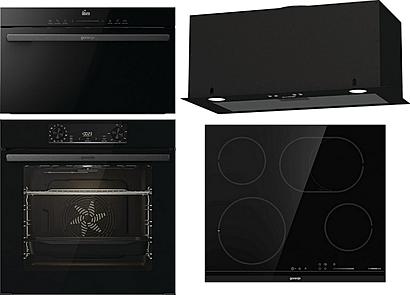 Set Gorenje BHI633EB + Gorenje BM341M3DBGH + Gorenje BO6737E02BG + Gorenje ECS648BCSC