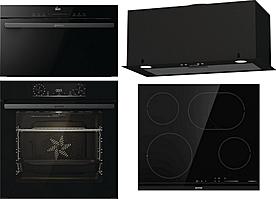 Set Gorenje BHI633EB + Gorenje BM341M3DBGH + Gorenje BO6737E02BG + Gorenje ECS648BCSC