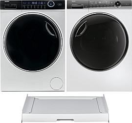 Set Haier HD90-A3979NU1-S + Haier HW90-B14979-S + mezikus HASTKU108