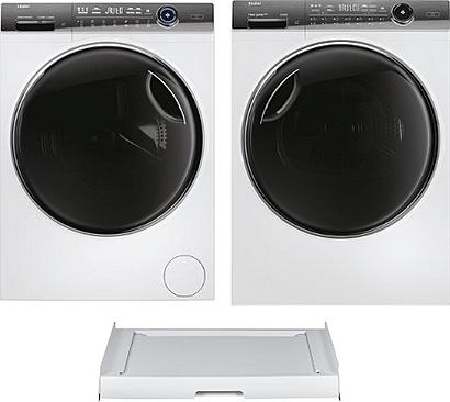 Set Haier HD90-A3979NU1-S + Haier HW90-B14979EU1-S + mezikus HASTKU108