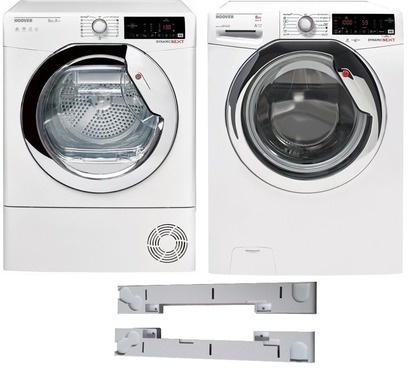 Set Hoover DX H8A2TCEX-S + Hoover DXOA 68AH/1-S + mezikus STACKING KIT WHT NEW