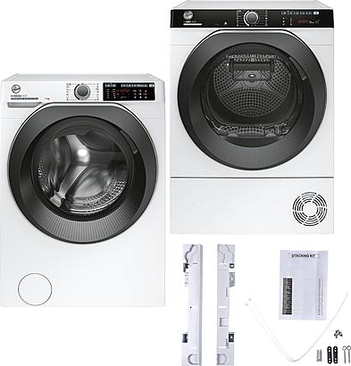 Set Hoover HW4 37AMBS/1-S slim + Hoover NDP4 H7A2TCBEX-S + mezikus WSK1102/2 SLM FM STCK KIT