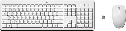 HP 230 Wireless Mouse Keyboard White