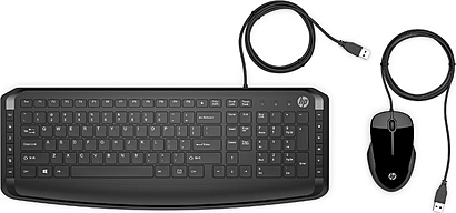 HP 250 Wired Mouse and Keyboard CZ SK