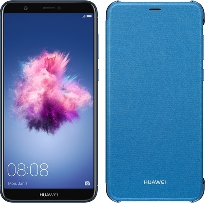 Huawei P Smart + Flip pouzdro Blue