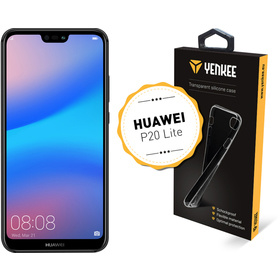 Huawei P20 Lite DS Black + TPU