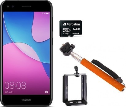 Huawei P9 Lite mini Black + microSD + selfie