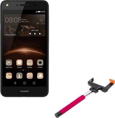Huawei Y5 II DS Black + selfie tyč