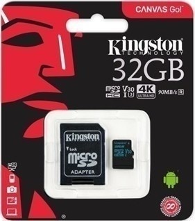 Kingston 32 GB Micro SDHC UHS-I 80r