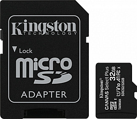 Kingston 32GB microSDHC A1 CL10 100MB/s