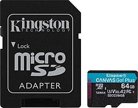 Kingston MicroSDXC 64GB U3 V30 70MB/W