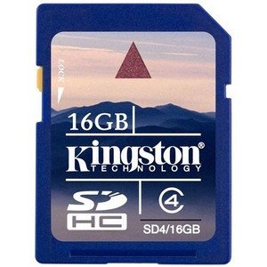 Kingston SDHC 16GB class 4