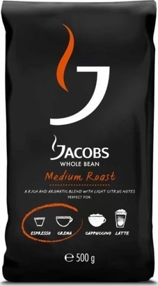 KRAFT FOODS Medium Roast zrnková káva 500 g