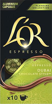 L'Or ESPRESO DESTINATION DUBAI CHOCO 10ks