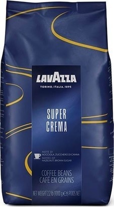 Lavazza Super Crema BAG káva zrnková 1000g