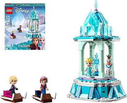 LEGO Kouzelný kolotoč Anny a Elsy 43218