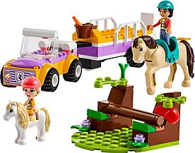 LEGO Přívěs s koněm a poníkem 42634