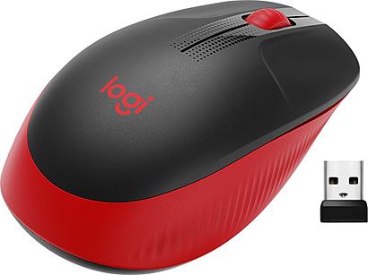 Logitech Wireless Mouse M190 Red