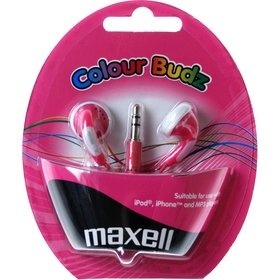 Maxell 303358 COLOUR BUDZ PINK