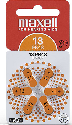 Maxell AZ13/PR48 ZINK AIR 6PK