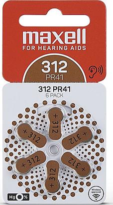 Maxell AZ312/PR41 ZINK AIR 6PK