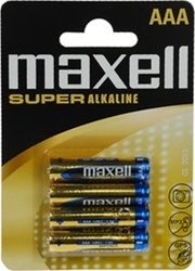 Maxell LR03 4BP AAA Super Alk