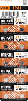 Maxell LR41/192 10BP Alk