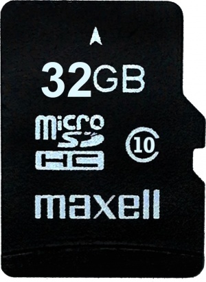 Maxell MicroSDHC 32GB CL10 + adaptér