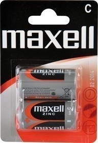 Maxell R14 2BP Zinc 2x C