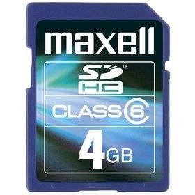 Maxell SDHC 4GB CLASS 6