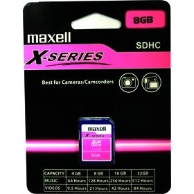 Maxell SDHC X-SERIES 8GB CL4