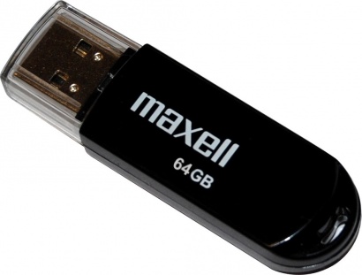 Maxell USB FD 64GB E300 Black 854653